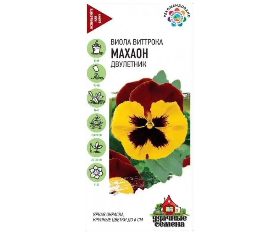 Виоло виттрока МАХАОН двулетник