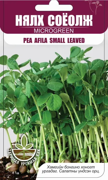 Нялх соёолж Microgreen Pea Afila