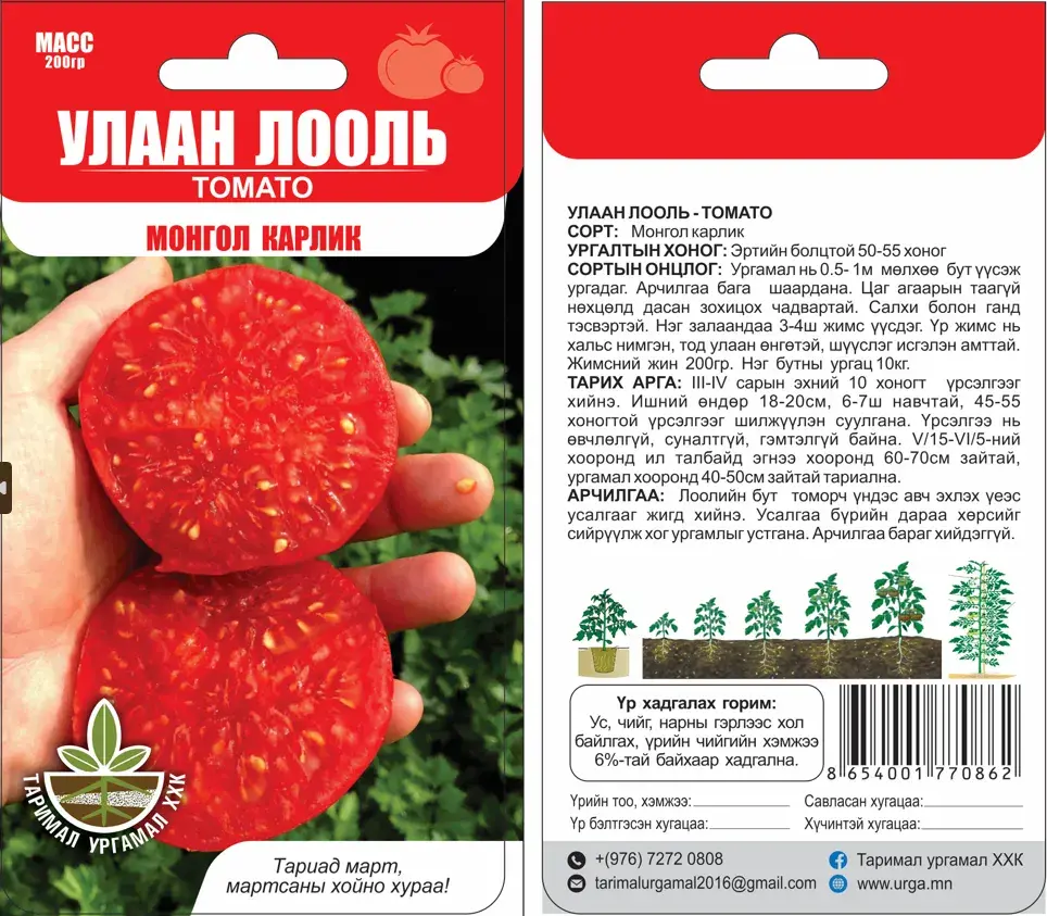 Улаан лооль Монгол Карлик