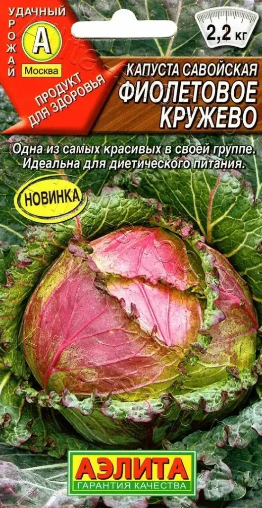 Байцай - Капуста савойская Фиолетовое кружево