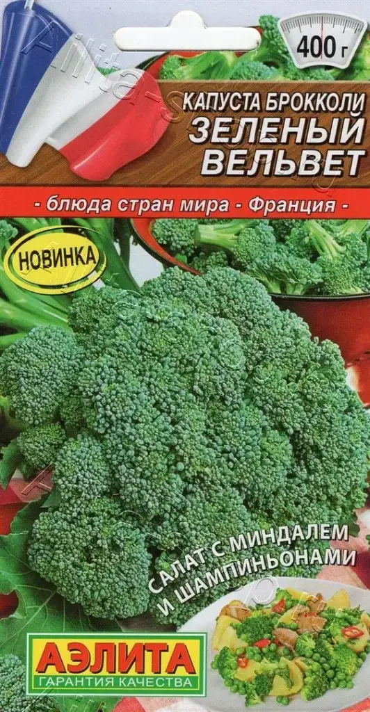 Брокколи Капуста брокколи Зеленый вельвет