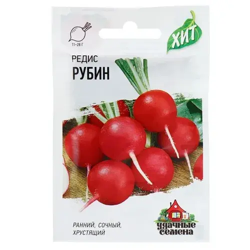 Улаан лууван Редис Рубин