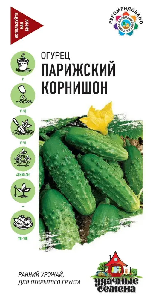 Өргөст хэмх Огурец Парижский корнишон - Удачные семена