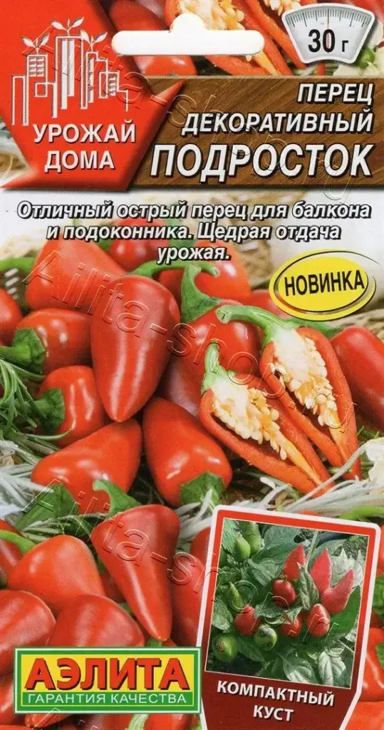 Перец декоративный Подросток