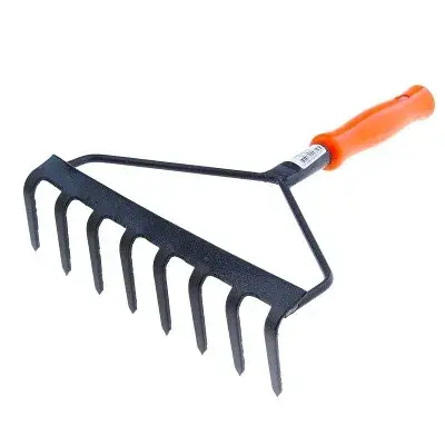 Тармуур 8 шүдтэй Грабли 8-ми зубые с ручкой - набор садового инструмента Дачник