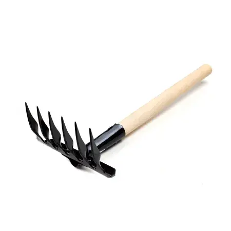 Тармуур/Грабли 6-ти зубые с повёрнутым зубом с/ч 400мм 