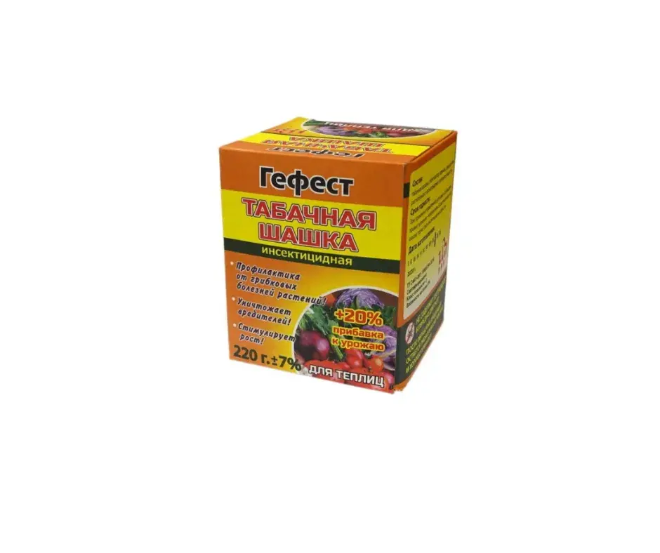 Тамхин утагч Гефест инсектицидная 220гр/30