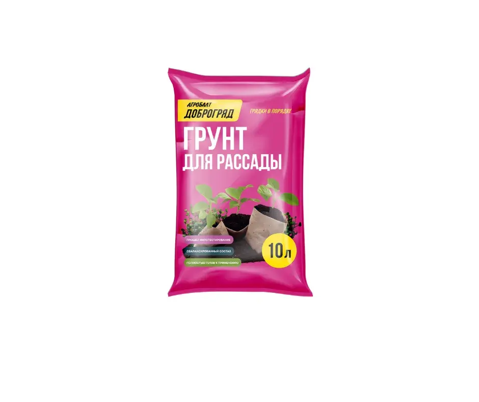 Хөрс Доброгряд для рассады 10 литр