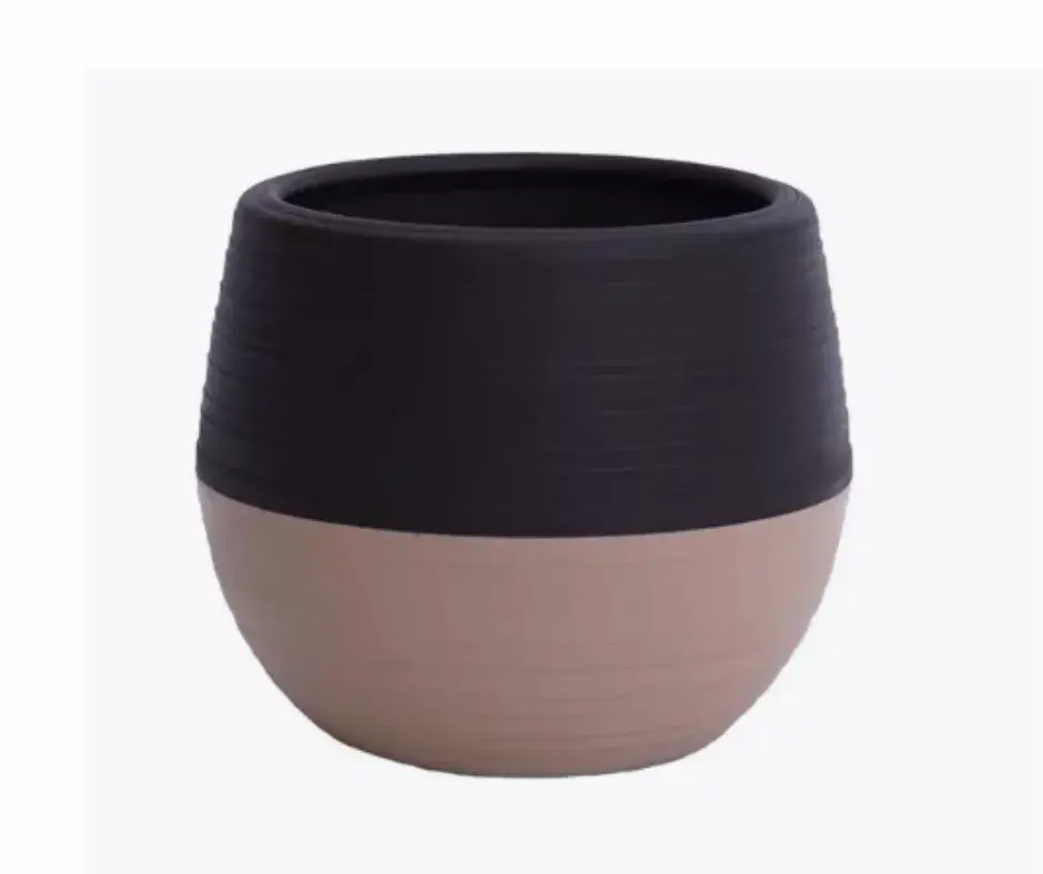 Цэцгийн сав 1.5л цайвар шаргал-хүрэн бор "Дуэт" 