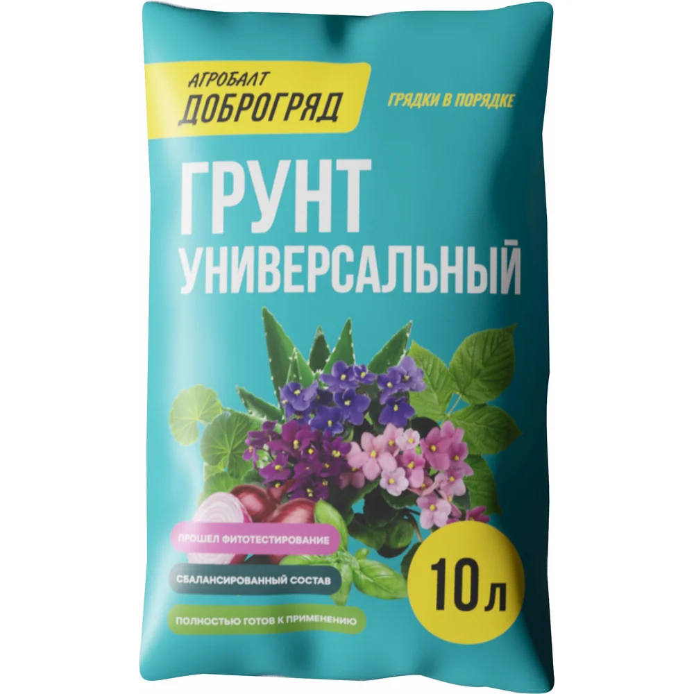 Хөрс АГРОБАЛТ ДОБРОГРЯД (Грунт Универсальный) 10л 