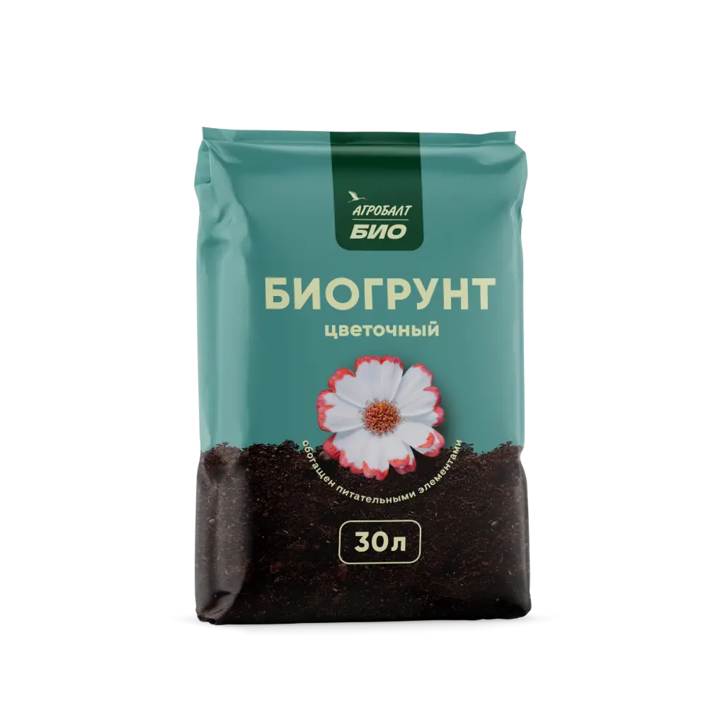 Хөрс АГРОБАЛТ БИО "Биогрунт Цветочный" 30л 