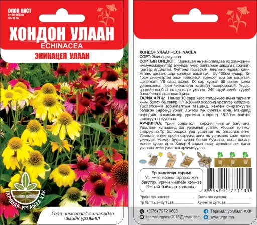 [29020101005] Еchinacea Хондон улаан /ш/