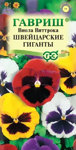 [29020102031] Виола Швейцарские гиганты, Виттрока (Анютины глазки)* 0,05  г