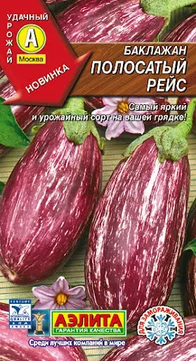 [260409034] Хаш - Баклажан Полосатый рейс