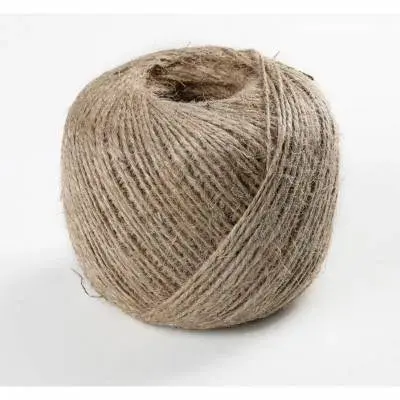 [2505006] Сойлтын уяа  Шпагат джутовый ШД 1,2 ктекс 2-х ниточный 1200 текс в бобинах 0,2 кг 150 м 