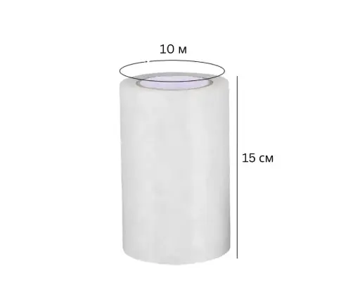 [2507002] Хүлэмж скоч дунд 15см 10м цагаан