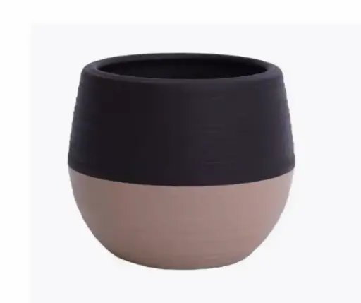 [2801010] Цэцгийн сав 1.5л цайвар шаргал-хүрэн бор "Дуэт" 