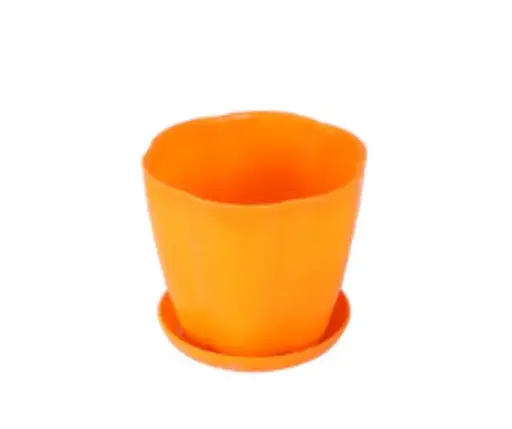 [2801038] Цэцгийн сав босоо ховилтой 