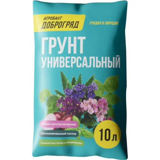 [2701029] Хөрс АГРОБАЛТ ДОБРОГРЯД (Грунт Универсальный) 10л 