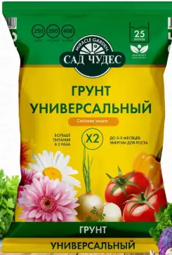 [2701046] Хөрс САД ЧУДЕС СУБСТРАТ УНИВЕРСАЛЬНЫЙ 25Л